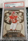 2020 PANINI ROOKIES & STARS CRUSADE #CR-1 PATRICK MAHOMES II PSA 9 MINT