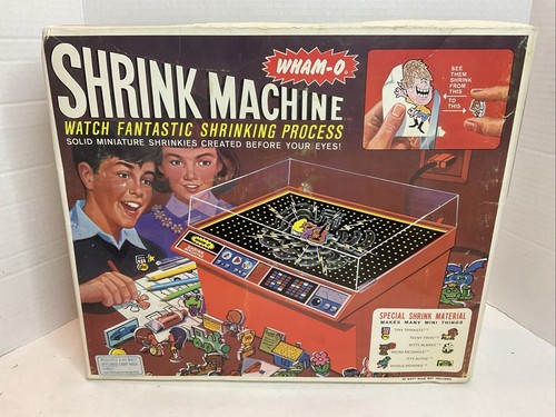 Vintage 1968 Wham-O Shrink Machine Near Complete Original Box #642 +hot Wheel Pk - Picture 3 of 17