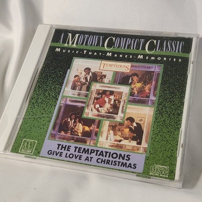 New Sealed The Temptations Christmas Give Love at Christmas CD Motown