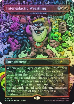 MTG FOIL Possibility Storm(Intergalactic Wrestling) (Teenage