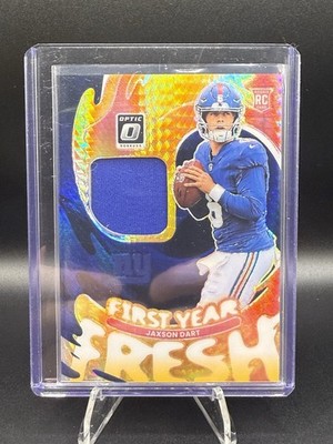 2025 Panini Donruss Optic Jaxson Dart First Year Fresh
