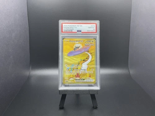 PSA 10 | Raging Bolt ex #218 | Hyper Rare | Temporal Forces | Pokémon | 2024