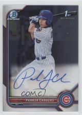 2022 Bowman Chrome Prospect Auto Parker Chavers #CPA-PC Auto nd3