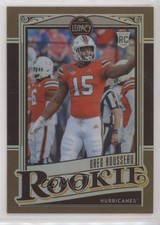 2021 Panini Legacy Rookies Premium Edition Bronze 85/100 Greg Rousseau #180 4z8