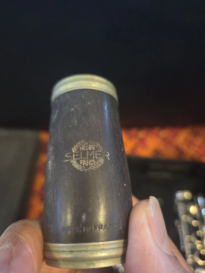 Clarinete, Selmer serie paris vintage, madera con/estuche y polilla Foto 3 de 4