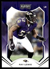 Ray Lewis 2021 Panini Playoff #30 Ravens NFL READ FREE SHIPPING AutographDen