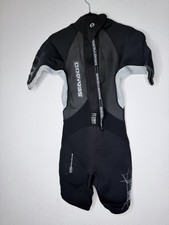 SEA-DOO Stallion BRP WetSuit Mens Small SHORTY 4 way flex Water-Ski Surf Dive