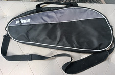 PRINCE TENNIS RACKET BAG  STRAP BLACK  GREEN INSIDE NICE  