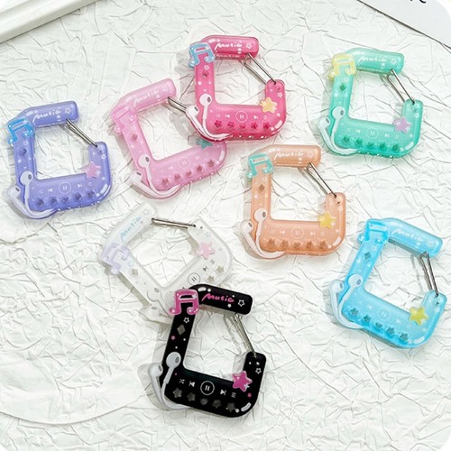 Acrylic Climbing Hook Hollow Climbing Buckle New Keychain Holder - Picture 6 of 15