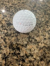 LOGO GOLF BALL-ORIGINAL RARE OITAVOS DUNES LINKS GOLF COURSE-PORTUGAL-TP5 BALL‼️