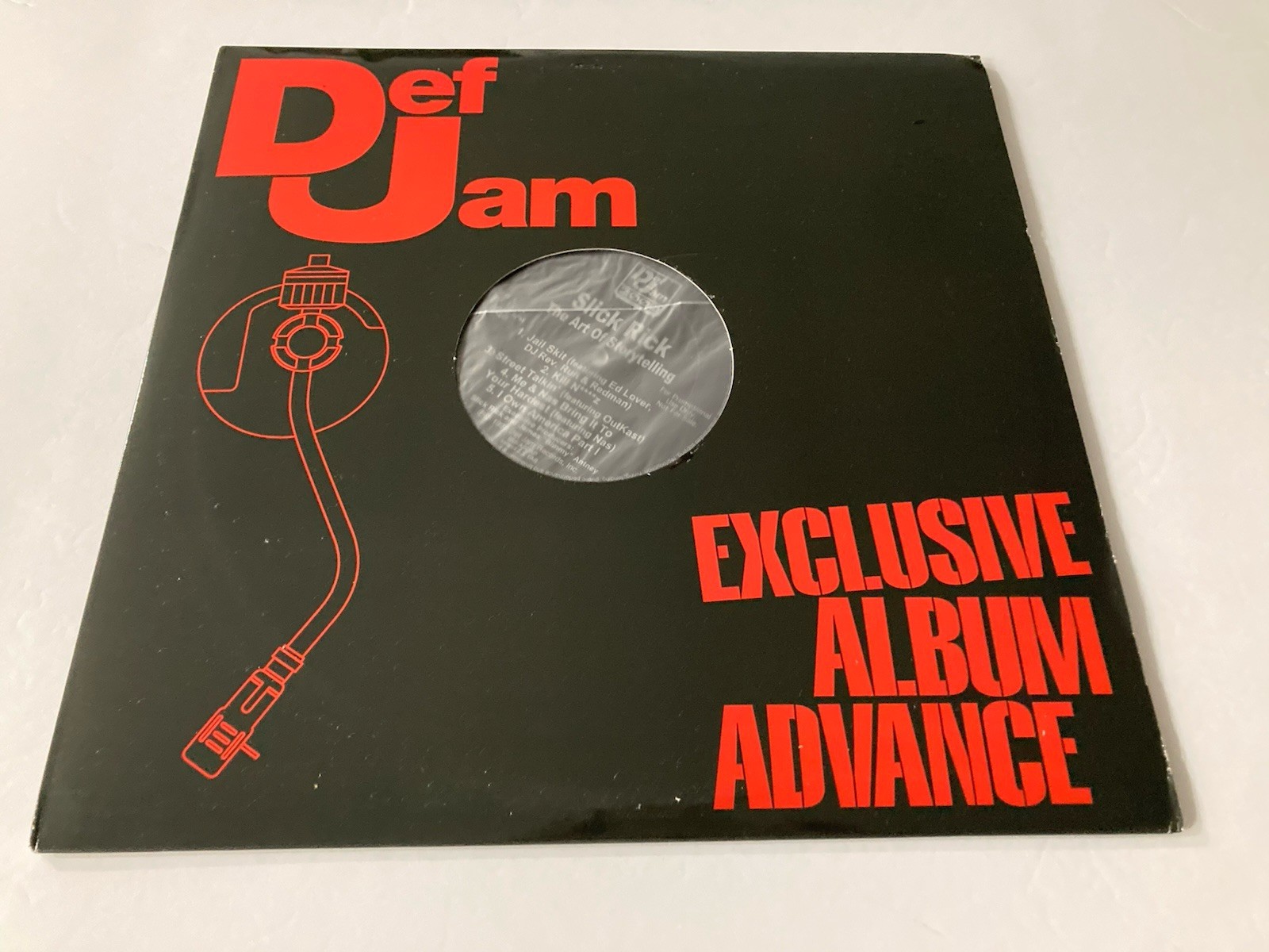 Slick Rick ‎–The Art Of Storytelling VINYL 2 LPs 1999 PROMO ONLY ALBUM ADVANCE