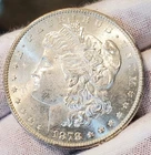 * 1878 S * BU MS++ FROSTY MINT LUSTER INCREDIBLE BETTER DATE MORGAN DOLLAR #W10
