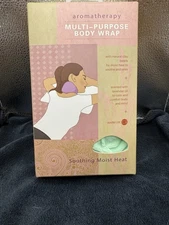 Microwavable Aromatherapy Neck and Shoulder Heat /Cold Wrap Stress Pain Relief
