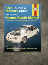 Haynes Repair Manual #36075 For 96-05 Ford Taurus & Mercury Sable Excellent