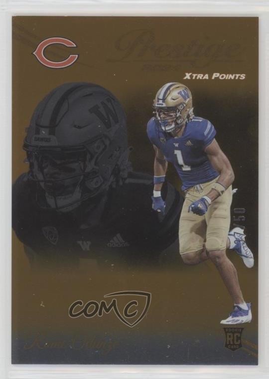 2024 Panini Prestige Rookies Xtra Points Orange 37/50 Rome Odunze #310 1xd
