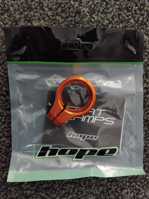 Hope Seat Clamp Bolt Orange 28.6mm