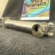 NOS 1990’s Ritchey Force Lite MTB Stem 135mm X 25.4mm Gray /Natural  Nitto