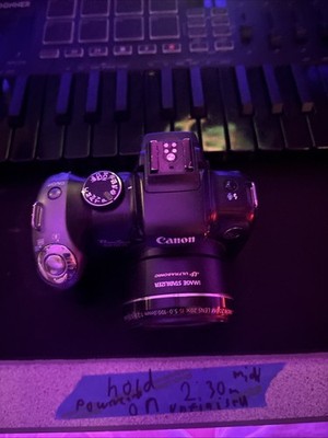 Canon PowerShot SX10 IS 10.0MP Digital Camera - Black for sale