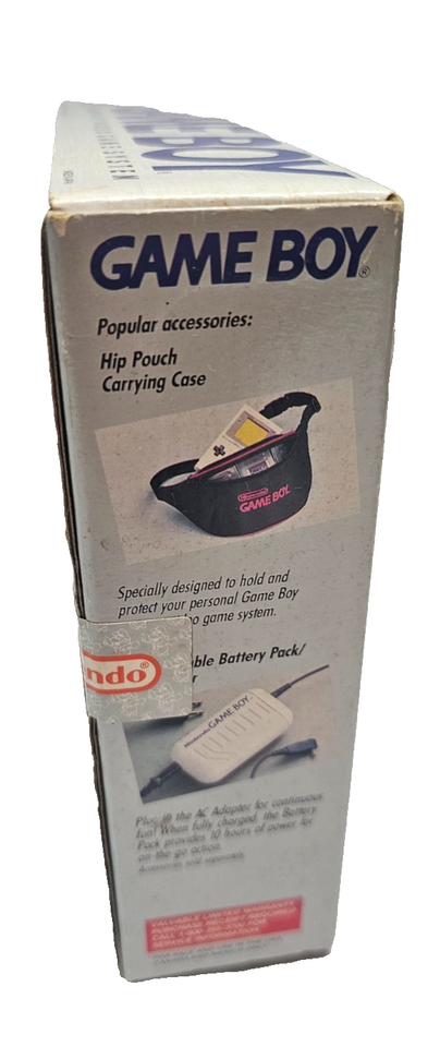 Vtg 1989 Nintendo Game Boy DMG-01 Game System BOX ONLY! NO CONSOLE/NO ...