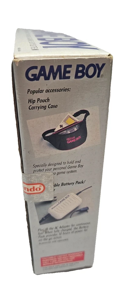 Sistema de juego Nintendo Game Boy DMG-01 1989 de colección ¡SOLO EN CAJA! SIN CONSOLA/SIN INSERTOS Foto 4 de 4