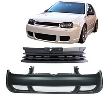 Stoßstange vorne + Kühlergrill ohne Emblem passt für VW Golf 4 ab 1997-2006