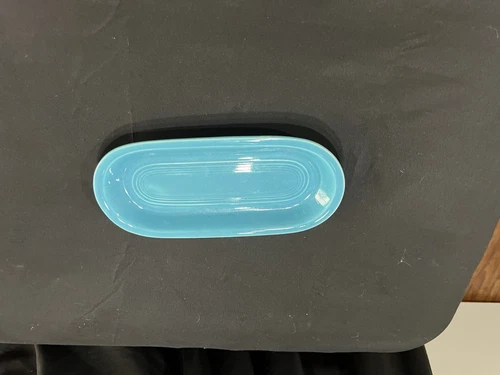 Fiesta Utility Tray, vintage, TURQUOISE