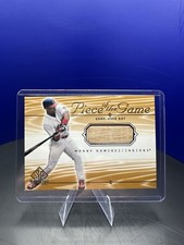 2000 Upper Deck SP Piece of the Game MANNY RAMIREZ -#MR Indians Bat Relic
