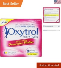 Overactive Bladder Relief Patch - 8 Count Clear Transdermal Treatment
