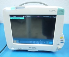 Philips IntelliVue MP50 M8004A Touchscreen Patient Monitor w/ Philips M3015A