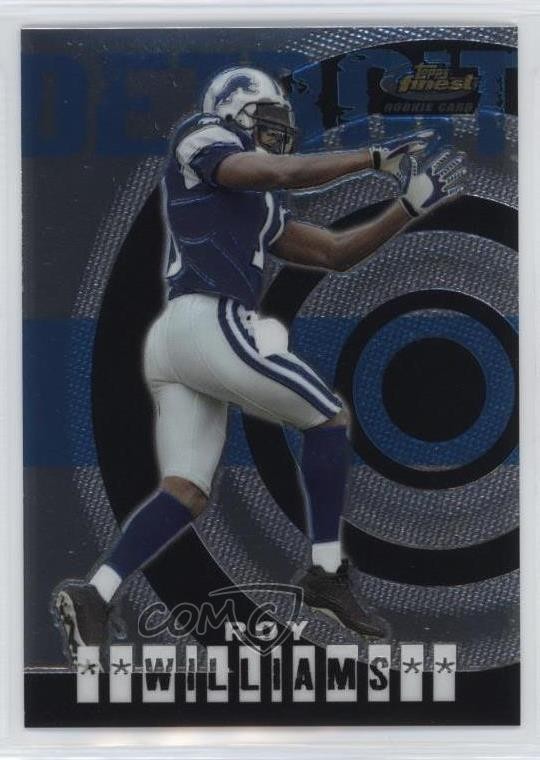 2004 Topps Finest Roy Williams #76 Rookie RC ex0
