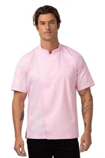 Men'S Springfield Chef Coat, Pink Large