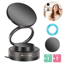 Vacuum Magnetic Suction Phone Holder 360° Adjustable Foldable Car iPhone Mount