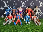 Vintage Action Figure Lot Batman X-men Ironman Power Ranger Kenner Toy Biz 90's