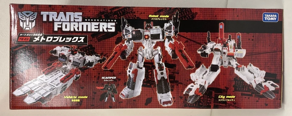 Takara Tomy Transformers Generations TG-23 Metroplex Ligth & Sound Figure NEW - Image 4 of 4