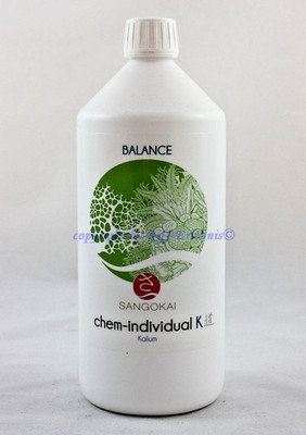 Sangokai chem-individual K Kalium 1000ml  für Meerwasseraquarien 17,49 /L