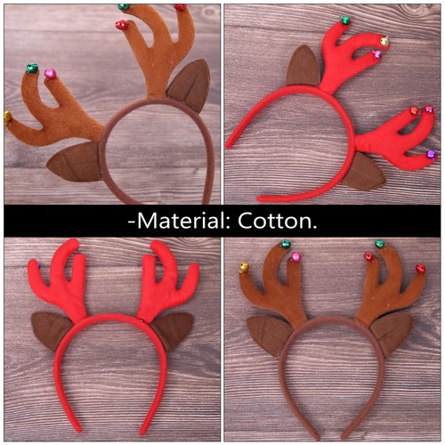 2 Pezzi Adorabili Copricapi Creativi Hoops Bellissimi Copricapo (Rosso Marrone) - Foto 4 di 12