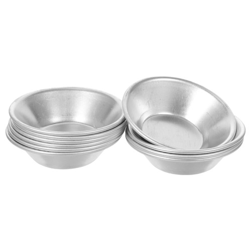 20 pz stampi per uova alluminio stampi per muffin padella stampo per cupcake budino non torta - Foto 5 di 12
