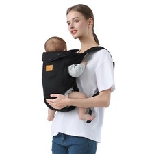 Baby Carrier for Newborn to Toddler 7-30lbs with Adjustable Shoulder Straps