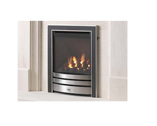 Wildfire Pesaro HE Gas Fire - Slide Control - Chrome