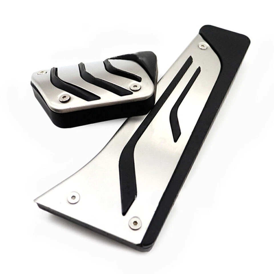 Kit de cubierta de pedales de freno de gas para pie de coche para BMW Serie 1/2/3/4/5/6/7/8 X1/3/4/5/6 Z4 Foto 3 de 4