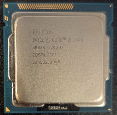 Intel Core i5-3470 3.20GHz LGA 1155 Quad Core Processor CPU SR0T8