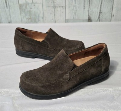 Footprints by Birkenstock Pavia Suede Loafers in Brown Sz. 36 / 5-5.5