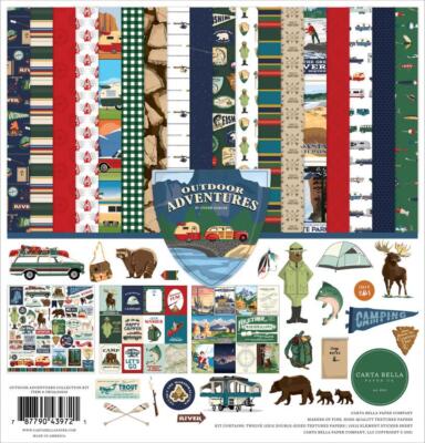 Carta Bella ''Outdoor Adventures'' 12x12'' Collection Kit