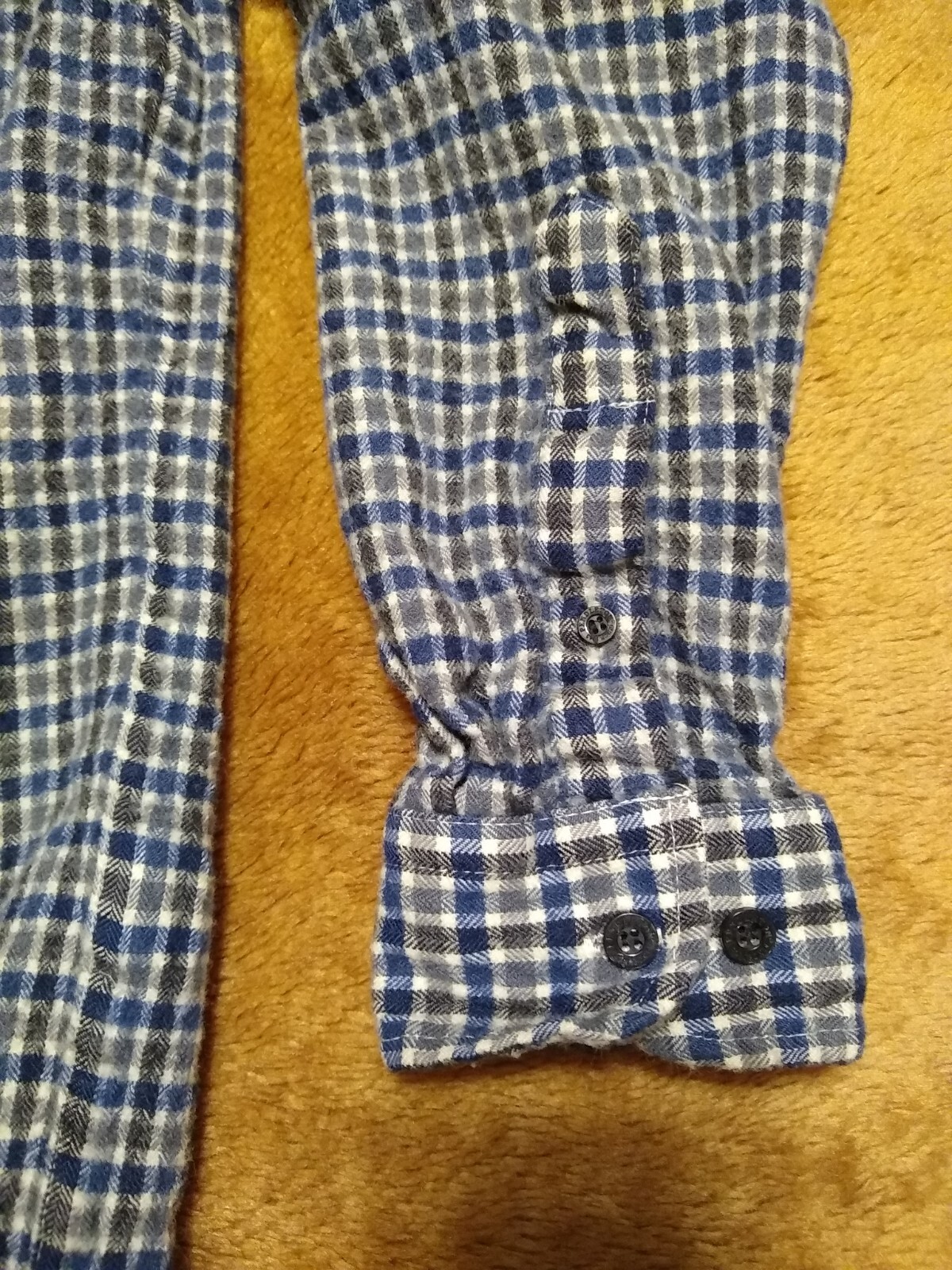 Pendleton Sir Pendleton Virgin Wool Blue Plaid Fl… - image 4