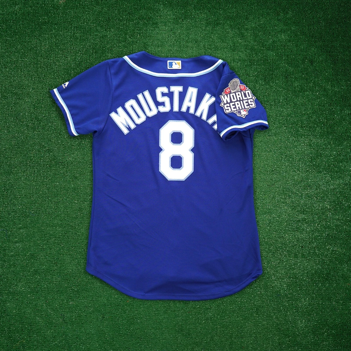 Mike Moustakas 2015 Kansas City Royals World Series Women's Alt Cool Base  Jersey