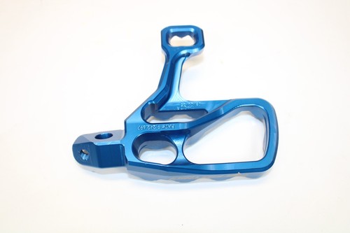 Fastway Ext Motorcycle Foot Pegs Kit Blue fits Ktm 450 SX-F 450 2016-2022 - Picture 16 of 17