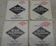 BLACK DIAMOND - SPANISH GUITAR STRINGS in ORIGINAL Envelopes