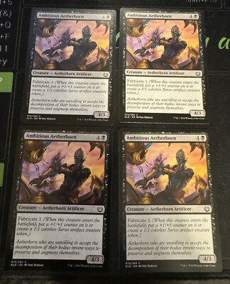 Ambitious Aetherborn X4 Kaladesh Magic the Gathering MTG