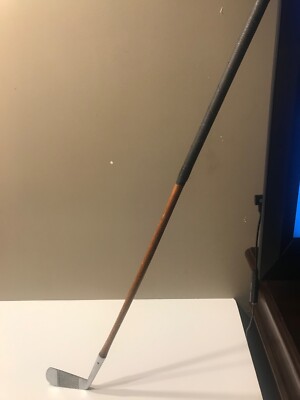 Vintage Columbia Special Hickory Shaft Wood Golf Blade Putter 34