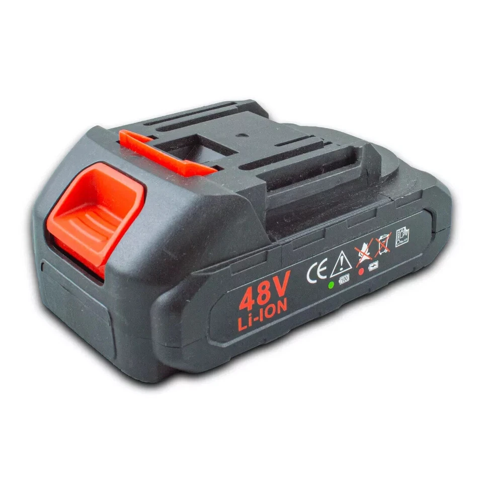 MEDIAWAVE STORE Batteria a Litio 48V e Utensili a Batteria Ricaricabile per Mini Motosega